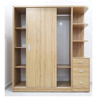 Tủ quần áo 1m8 x2m kèm kệ trang trí