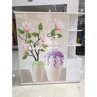 Tủ quần áo 3 cánh 1 kệ in 3d cực xinh