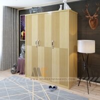 Tủ Quần Áo 3 Cánh Thiết Kế Đẹp Màu Gỗ Sồi - TA641