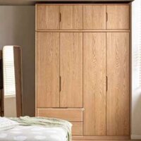 Tủ quần áo 4 cánh gỗ tự nhiên cao cấp