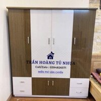 tủ quần áo 4 cánh nhựa đài loan đa dạng mẫu