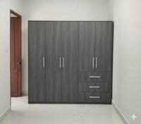 Tủ quần áo 5 cánh gỗ mdf ( 5cmdf-02)