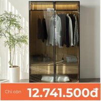 Tủ Quần Áo Cánh Kính Cao Cấp 1m2 MOHO ASTRO