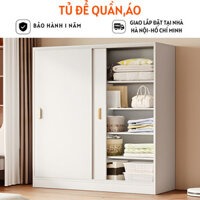 Tủ Quần Áo Cánh Lùa Thiết kế Tiện Dụng Cho Không Gian Phòng Nhỏ - HH403