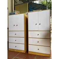 Tủ quần áo cho bé, tủ đựng quần áo gỗ MDF. Sản phẩm lắp ráp 5 tầng, 6 ngăn tủ-6868