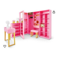 Tủ quần áo cho búp bê barbie zuru mini fashion