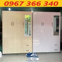 TỦ QUẦN ÁO CÓ GƯƠNG-TỦ NHỰA ĐÀI LOAN 3 CÁNH 2 HỘC LẮP GHÉP ĐƯỢC GIAO TẬN NHÀ