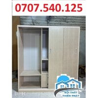 TỦ QUẦN ÁO CỬA LÙA  ĐÀI LOAN GIÁ RẺ  GIAO HÀNG TẬN NƠI HCM ĐN KÍCH THƯỚC 1m8 x 1m45 và 1m8 x 1m65