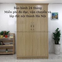 Tủ quần áo gỗ công nghiệp 1m2 giá rẻ tủ quần áo cho người lớn