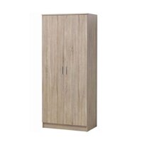 Tủ Quần Áo Gỗ Công Nghiệp 2 Cánh Cửa Mở D&D - TQA046