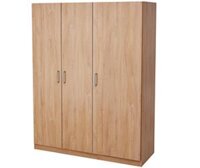 Tủ quần áo gỗ ép công nghiệp đẹp