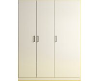 Tủ quần áo gỗ ép công nghiệp MDF rộng 140cm mầu trắng