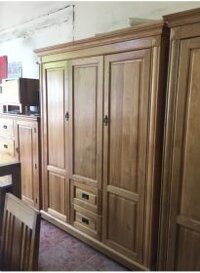Tủ quần áo gỗ sồi Mỹ  KT408