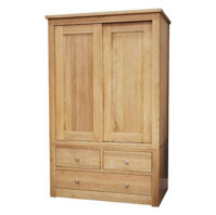 Tủ Quần Áo Gỗ Sồi Mỹ OHAHA-004