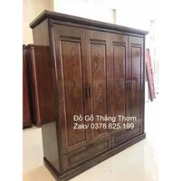 tủ quần áo gỗ sồi nga
