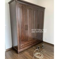 tủ quần áo gỗ sồi nga