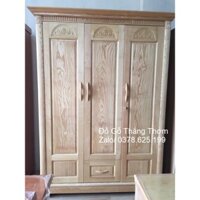 tủ quần áo gỗ sồi nga