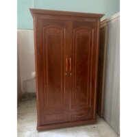 Tủ quần áo gỗ sồi phue ngang 1m2x2m cánh dán