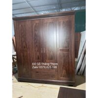 tủ quần áo gỗ sồi