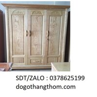 tủ quần áo gỗ sồi