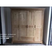 tủ quần áo gỗ sồi