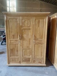 Tủ quần áo gỗ thông- TQAGT 006