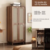 Tủ Quần Áo Gỗ Tự Nhiên Haigo TQA281