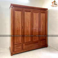 Tủ quần áo gỗ Xoan đào TA-X1