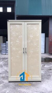 Tủ quần áo hai cửa Rộng:1000 x Sâu: 520 x Cao:1850 mm ( KHÔNG KÍNH )