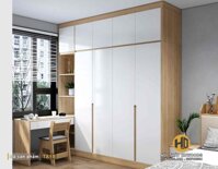 Tủ quần áo kết hợp bàn học TA18