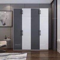 Tủ quần áo mdf 1m6 hiện đại UTQA-108