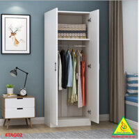 Tủ quần áo mini- Tủ quần áo gỗ MDF 4TAG02 - VĐ Smart Furrniture NỘI THẤT LẮP RÁP VIENDONGADV