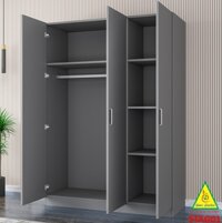 Tủ quần áo mini - Tủ quần áo gỗ MDF 5TAG01- Nội thất lắp ráp Viendong adv