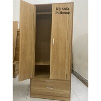 Tủ quần áo người lớn 1m5 Gỗ MDF  - Tủ quần áo 2 cánh