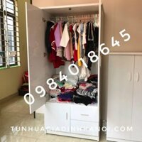Tủ Quần Áo Nhựa 2 Buồng – TỦ NHỰA QUẦN ÁO GIA ĐÌNH