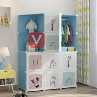 Tủ quần áo nhựa chia ngăn, Nhựa nguyên sinh( hỏa tốc hcm)