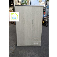 Tủ quần áo nhựa Đài Loan 1m8 x 1m2 giá rẻ tận xưởng ATD [HCM, BD, ĐN]