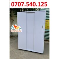 Tủ quần áo nhựa đài loan 3 cánh cửa lùa hình ảnh thực tế