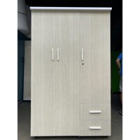 TỦ QUẦN ÁO NHỰA ĐÀI LOAN 3 CÁNH - 1M8X1M2 HÌNH ẢNH THỰC TẾ