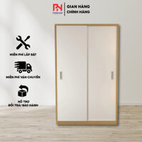 Tủ quần áo nhựa Đài Loan cao cấp 2 buồng cánh lùa, thiết kế tiết kiệm diện tích, tối ưu không gian