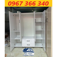 Tủ quần áo nhựa người lớn, Tủ nhựa đài loan 4 cánh giao nhanh chóng
