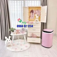 Tủ quần áo trẻ em 5 tầng, tủ nhựa lắp ghép Holla HL-0954 đựng đồ em bé, có chân