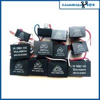 Tụ quạt 1uF1.5uF2uF2.2uF2.5uF3uF4uF5uF6uF điện áp 400V 5060HZ - 1.5uF