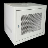 Tủ rack 6U 1 QUẠT + 1 Ổ ĐIỆN 3 CHẤU  320 X 550 X 400
