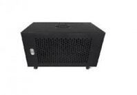 Tủ Rack 6u, Tủ Mạng 6u Treo Tường Giá Rẻ TMC2-6U D400, Cửa Lưới- Màu đen