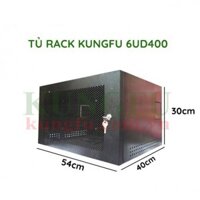 Tủ Rack Kungfu 6U-D400 (treo tường)