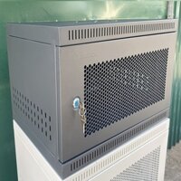 TỦ RACK UNIRACK 6UD400 Treo Tường (Đen Xám)