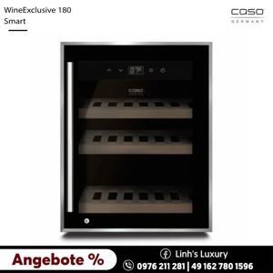 Tủ rượu Caso WineSafe 12 black