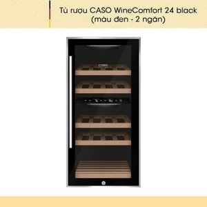 Tủ rượu Caso WineComfort 24 black