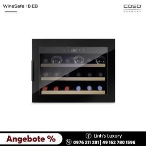 Tủ rượu Caso WineSafe 627 - 18 chai, EB black